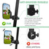 Golf Cart Mirrors, Universal Rear View for 0.7"-1.35" Square Rail, 360° Rotation, No Drilling