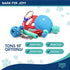Good Scout Large Rubber Ball Dog Toy for Fetching, Chewing, No Stuffing for Medium & Large Dogs, Aggressive Chew Toy