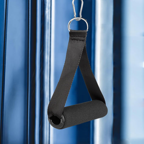 Heavy Duty Gym Handles for Cables, Cable Machine Handles, Resistance Bands Handles with 4 Carabiners for Strength