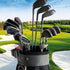 Kisangel Putter Clip on Holder, Club Holder for Golf Bag, Putter Clamp Golf Accessories