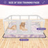 48x48 (Pack 2) Washable Dog Pee Pads - Absorbent Reusable Puppy Training Pads, Waterproof Leak - Proof & Non - Slip
