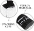 HANABASS Multifunctional Mesh Drawstring Stacking Cup Bag for Sport Stacking Games and Breathable Foldable Storage