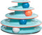 Catstages Chase Meowtain 4-Tier Interactive Cat Track Toy 4 Spinning Balls, Non-Slip