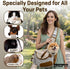 Zingaroo 10lbs Set Hands-Free Sling Pet Carrier for Cats and Small Dogs up to Travel Includes Foldable Water Bowl & ID