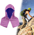 Generic Summer Hooded Towel for Cooling and Sun Protection for Activities, Purple
