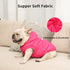 Extra Warm Fleece Lining Dog Hoodie Jacket for Large Dogs, Pink, Winter, XL, Pet Coats with Hooded