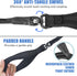 Slip Lead Dog Leash, 4FT/6FT Durable Nylon No Pull Training Leash for Small Medium Large Dogs (Black)
