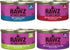 '-12 Pack Pack -4 (3oz Rawz Natural Premium Pate Canned Cat Wet Food Cans Variety Flavors - (Salmon, Chicken, Turkey