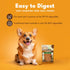 5 Inch 20 Count Pork Chomps Roasted Pork Skin Dog Chews, Mini Twists, - Long-Lasting Treats for Dogs - High Protein