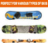Poskad Ski Wall Mount Display, Snowboard Wall Rack, Solid Aluminum Shelf Brackets for Home and Garage Storage