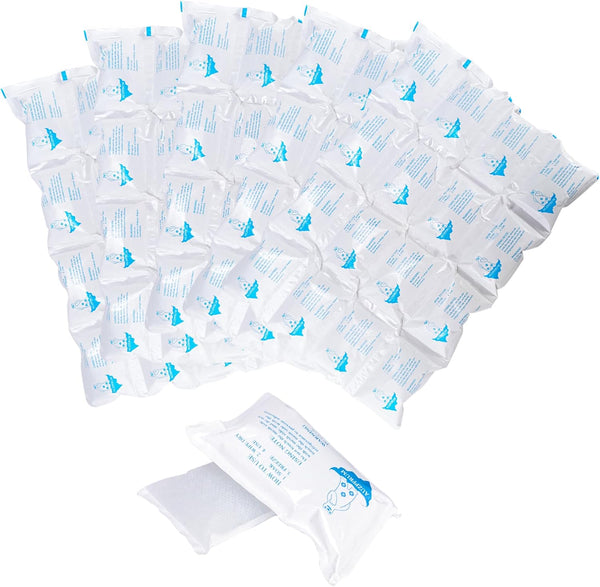 Dry Ice Packs for Shipping Frozen Food, Reusable Cold Ice Sheets for