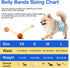 52 Count) Male Dog Diapers with Wetness Indicator, Disposable Belly Band for Puppy Male Diapers, Doggie Wraps for Puppy