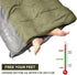 Night Cat Camping Sleeping Bag for Adults - 3 Seasons Portable Lightweight Backpacking Hiking Traveling Indoor Outdoor,