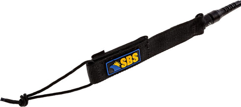 SBS Paddleboard Leash – 10ft Coiled SUP Leash with Comfortable Ankle Cuff for Stand Up Paddleboards