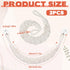 Aysatogc 2PCS 4 Hermit Crab Climbing Toys Hermit Crab Accessories Climbing Rope with Hooks Hermit Crabs Habitat Decor
