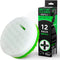 Instant Golf Eraser, Premium Dual-Sided Sponge for Cleaning Golf Clubs, Shoes & Balls, 12 Pack Refill