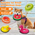 Squeaky Dog Toys, Floating Swim Ring Design for Indoor or Outdoor Play, Interactive Gifts for Small and Medium Dogs -