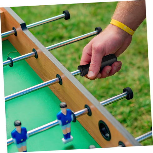 4pcs YARNOW Octagonal Plastic Foosball Grip Handles Durable Non-Slip Table Soccer Accessories for Enhanced Gameplay