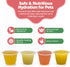 Pack 40 Snout and Shell Pet Jelly Pods Variety - Nutritious Jelly Fruit Nectar Treats for Geckos, Sugar Gliders, Birds