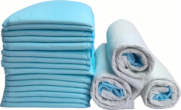 ConLithGo 6-Layer Leak-Proof Puppy Potty Training Pads with Diamond Embossing, Super Absorbent Quick-Dry