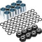Hotop 56 Pcs Skateboard Truck Hardware Kit, Includes 8 Spacers, 8 Axle Nuts, 40 Speed Rings for Skateboard and Longboard