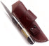 Handmade Damascus Steel Knife – Fixed Blade Dagger for Hunting, Survival, Camping – Full Tang Bone Handle with Sheath