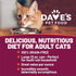 Dave's Pet Food Grain Free Wet Canned Cat Food (Pate, Gobblicious Gourmet), 13 oz Cans (Case of 12), Made in USA with