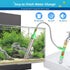 ZZM Fish Tank Cleaning Tools, Aquarium Water Changer Kit, Siphon Vacuum Gravel Cleaner
