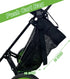 Golf Push Cart Storage Bag, Organizer with Mesh Closure, Push Cart Accessories