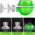 AUEAR 2 Pack Reptiles Suction Cup Feeder - Chameleon Feeding Bowl Water Dish Gecko Ledge Supplies for Lizards