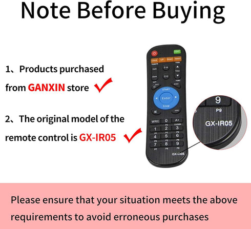 GX-IR05 Remote Controller, Multifunctional LED Digital Timer Gym Fitness Timer Remote Control