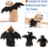 Halloween Costumes - Bat Wings for Small, Medium & Large Dogs & Cats | Funny Pet Apparel, Cosplay Clothes (M)