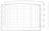 IRIS USA Dog Playpen Add-On Panels | 2-Panel 24" Pet Playpen | Foldable, Customizable, White