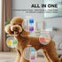 Dog Clippers for Grooming - Professional Kit with Low Noise Rechargeable Hair Trimmers and Ceramic Blade for Dogs and