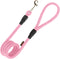 Gooby Mesh Leash - Pink, 4 FT Breathable Leash for Small Dogs with Bolt Snap Clasp
