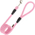 Gooby Mesh Leash - Pink, 4 FT Breathable Leash for Small Dogs with Bolt Snap Clasp