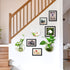 2PCS Wall Hanging Plant Terrarium, Wall Mounted Fish Bowl Tank, Acrylic Globe Flower Vase Planter