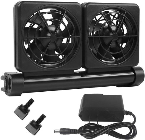 Aquarium Chiller, Fish Tank Cooling Fan System for Saltwater and Freshwater