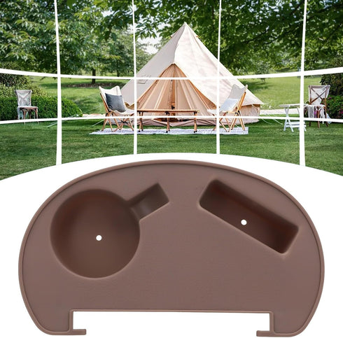 Septoolshop Setup Folding Chair with Integrated Cup and Phone Holder for Outdoor Lounging Simple for Camping and Events