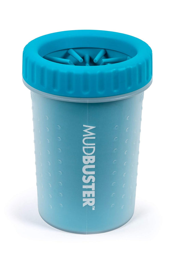 Dexas MudBuster Portable Dog Paw Cleaner, Medium, Blue - Premium Quality Pet Supplies