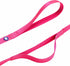 Blueberry Pet Essentials Double Handle Dog Leash, 4ft x 1" for Traffic Control, Classic Nylon Leash in French Pink