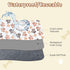 YUEPET Waterproof Dog Blankets, 2 Pack Washable Fleece Flannel Blankets for Bed Couch Protector for Small Dog Puppy Cat