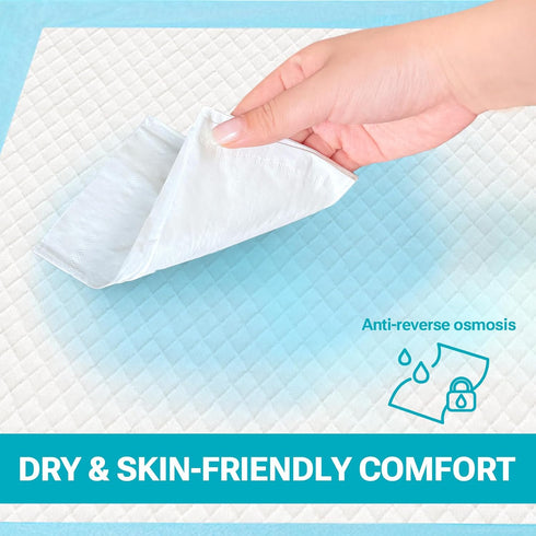 CLEAN SPACES 120 Count 22"x 22", 30 Count/Pack 4 Packs Super Absorbency Puppy Pads Leakproof Quick Drying Dog Training