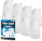 Aquatic Experts 4 inch Ring 100 Micron Felt Filter Sock, 8 Pack for Saltwater and Freshwater Aquariums
