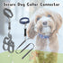 YUEPET 2 Pack Adjustable Prong Collar Backup Clips, Reflective Double Ended Clasp Leash Connector for Dog Harness