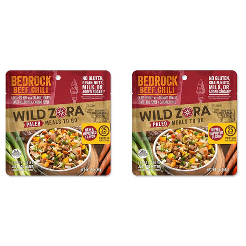 Wild Zora Paleo Freeze Dried Meals for Backpacking & Camping - Healthy