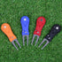 Myartte Golf Divot Repair Tool, Zinc Alloy Switchblade with Golf Ball Marker for Repairing Greens