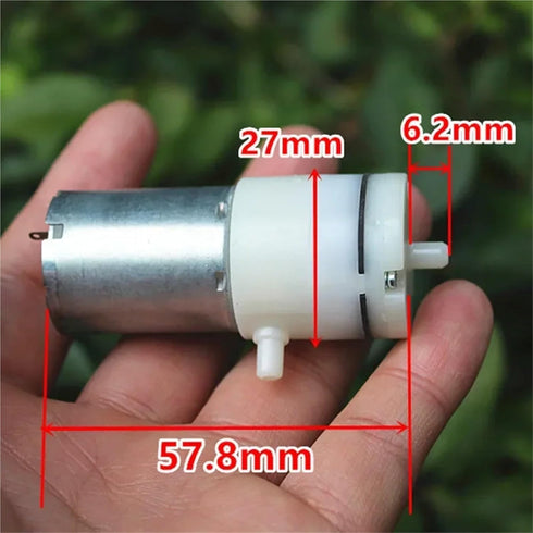 KLAWKKNI 1pc 3.7V 5V 6V 7.4V 370 Micro Air Pump Breast Pump Small Vacuum Diaphragm Negative Pressure Pump