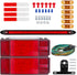 3rd 80" Inches LED Boat Trailer Lights, Submersible LED Trailer Light Kit w/Wiring Harness Combined Stop Tail Lights