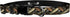 Dog Collar - Patterned Adjustable Pet Collars, 1 Inch Wide, Leather Weave, Large